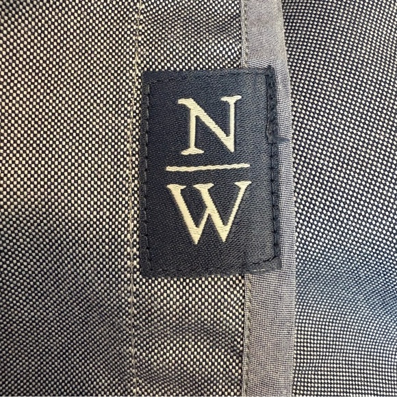 Nantucket Whaler Blue Cotton Long Sleeve Oxford Shirt Mens XL - Picture 5 of 8